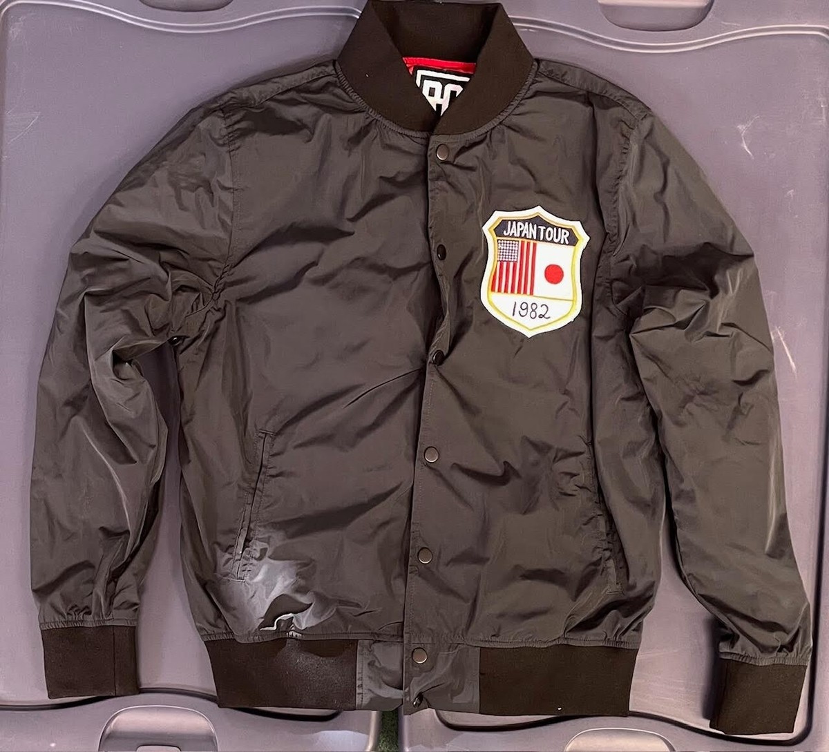 ROOTS OF FIGHT Andre The Giant Stadium Jacket MED Wrestling Rare