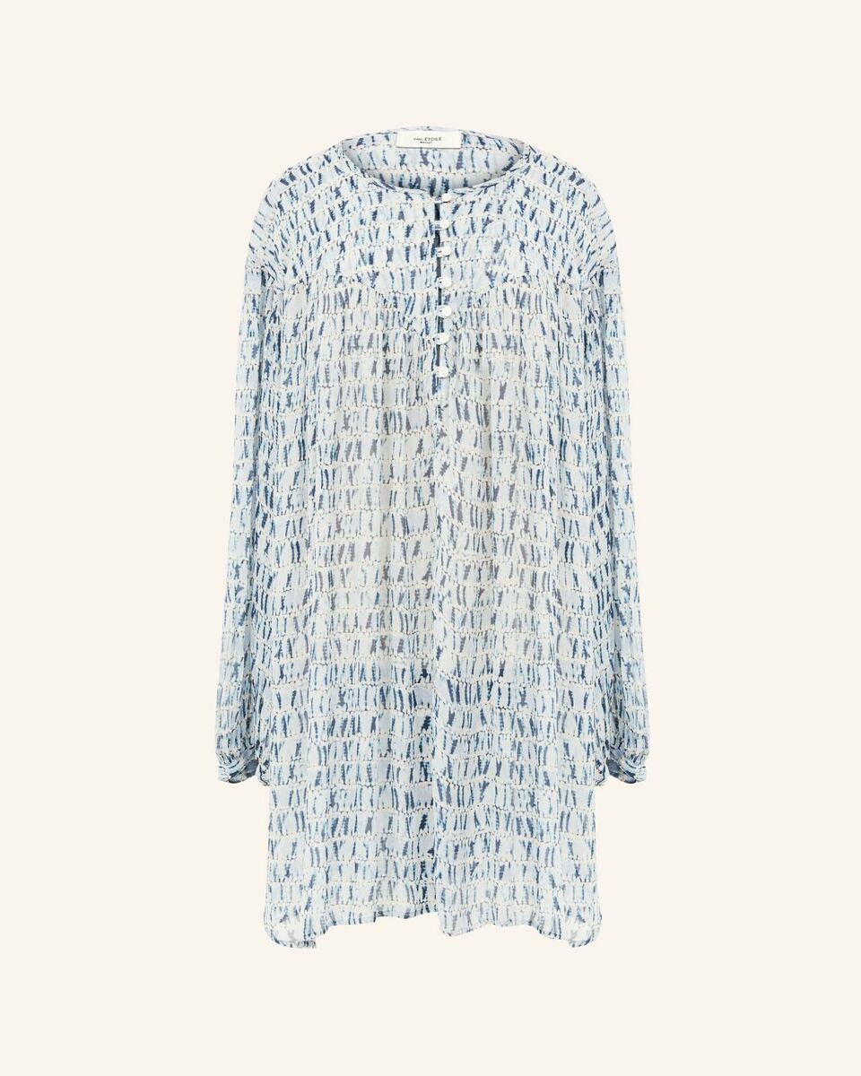 Isabel Marant Etoile Women Silorion Tie Dye Printed Short Isabel Marant Etoile Women Silorion Tie Dye Printed Short