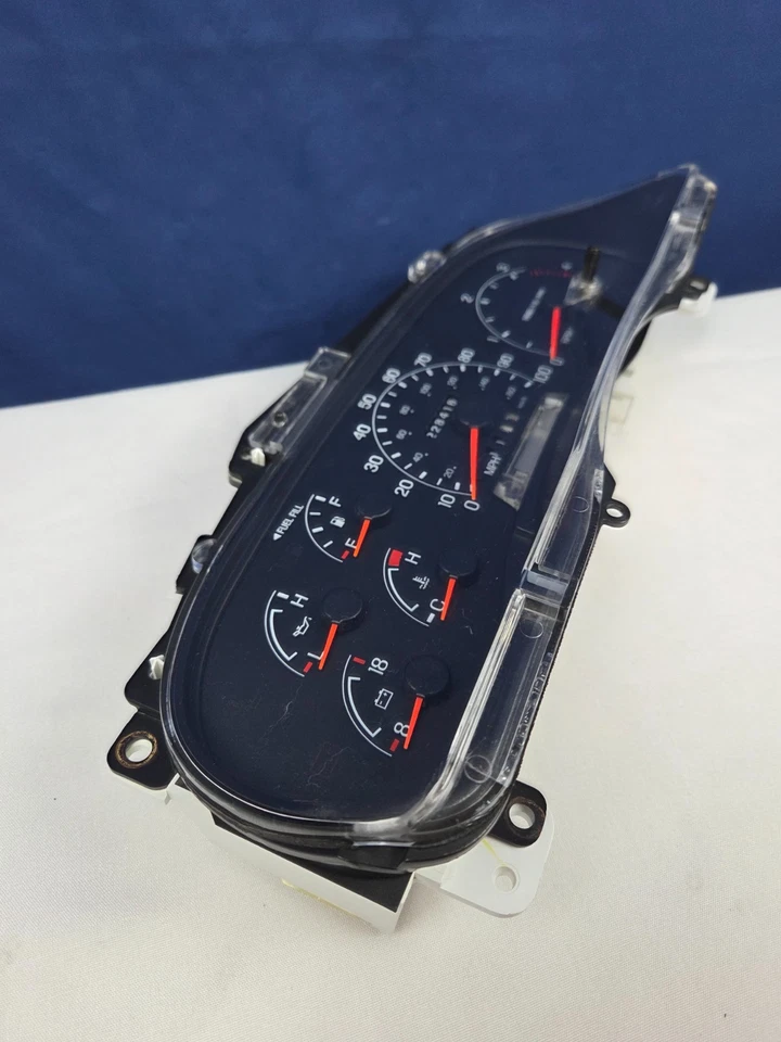 1999 - 2001 Ford Excursion F-250 F-350 Diesel   Instrument Cluster  228K - Image 3 of 4