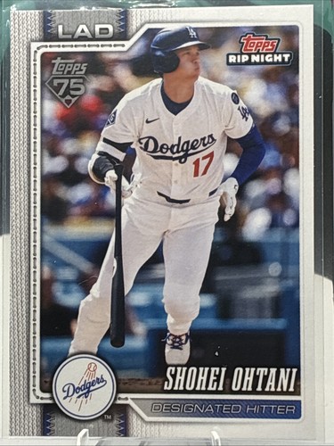 2026 Topps Hobby Rip Night #BB1 Shohei Ohtani Dodgers