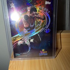 2025 Topps Universe WWE - International Impact Bret Hart 35/75