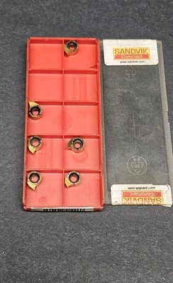 6pc Sandvik CoroCut MB 07 Carbide Grooving Heads MB-07G200-00-12R Inserts MB7