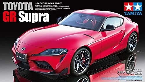 Tamiya 1/24 Sports Car Series No.351 Toyota GR Supra Plastic Model 24351 GIAP... - Immagine 4 di 4
