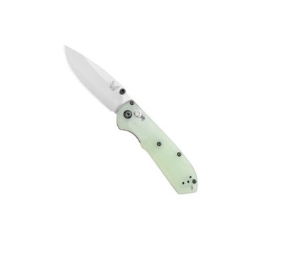 Benchmade Mini Freek AXIS Lock Knife Natural G-10 (3'' Stonewash)