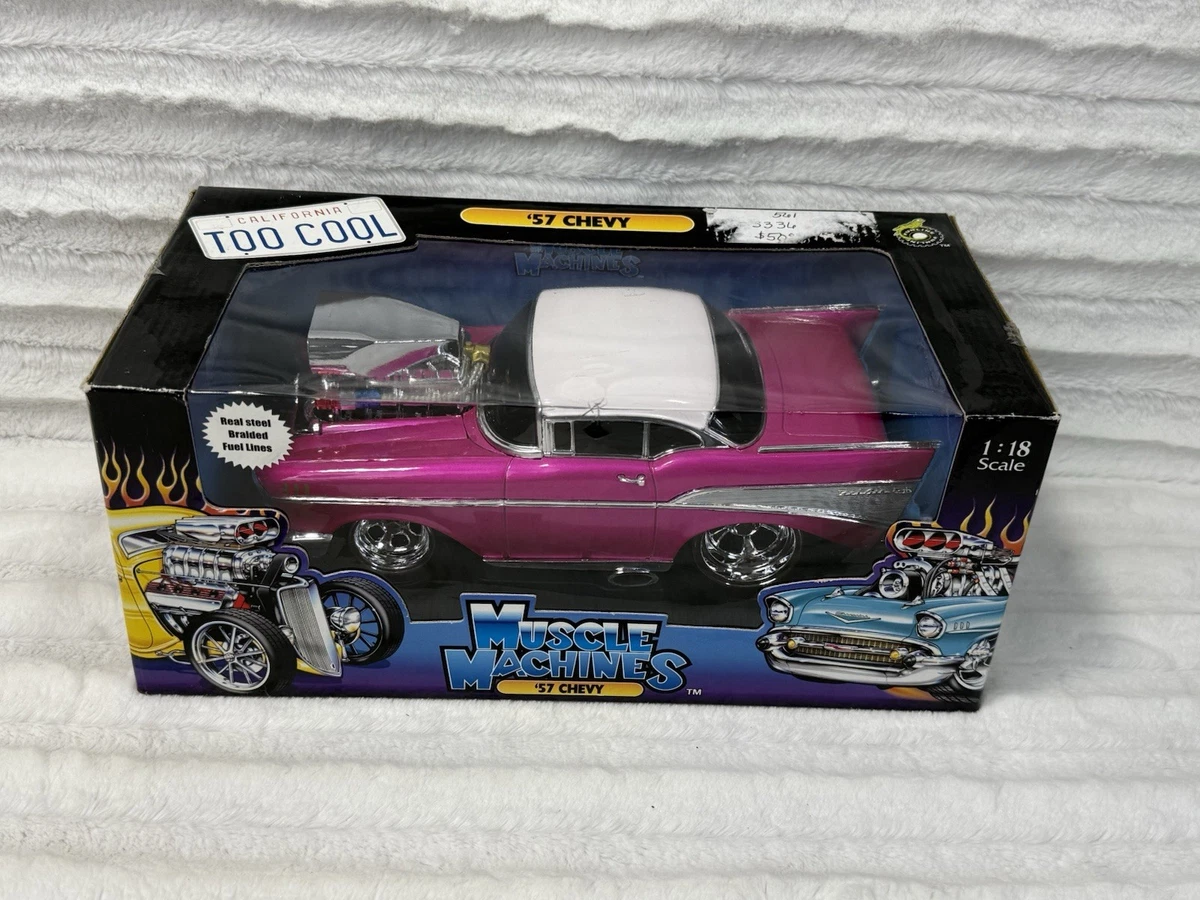 Muscle Machines 57 Chevy 1/18スケール　新品未開封 Muscle Machines Chevrolet 1:18 Scale Diecast & Toy Vehicles for