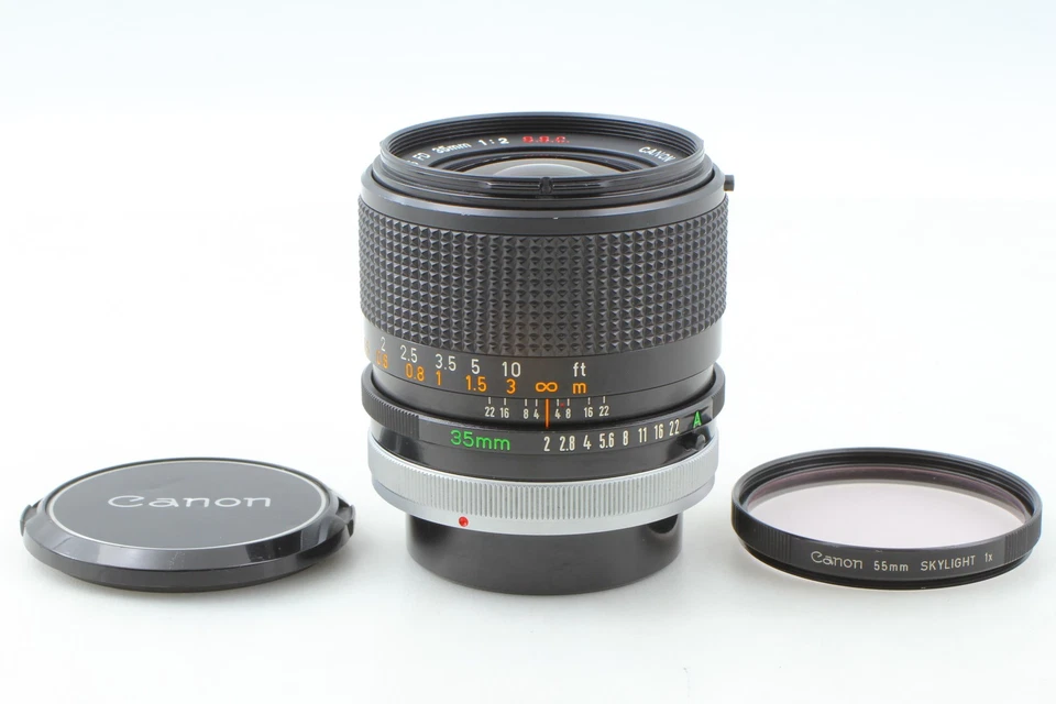 [Exc+5] 佳能 FD 35 毫米 f/2 S.S.C. SSC 广角镜头适用于 F-1 A-1 AE-1 日本制造 — 第 3/4 张图片