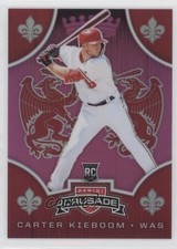 2019 Panini Chronicles Crusade Pink Prizm 7/25 Carter Kieboom #18 uk2