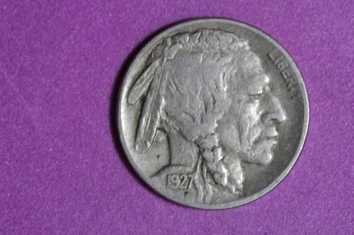 ESTATE FIND 1927 - D BUFFALO NICKEL!! #N08045