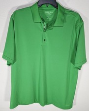 Bobby Jones X-H2O Mens Golf Polo 2XL Lime Green Short Sleeve Logo