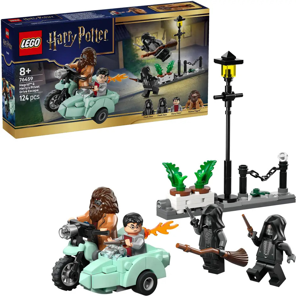 LEGO® Harry Potter Hagrids und Harrys Flucht aus dem Ligusterweg 124 Teile 76459 - Bild 7