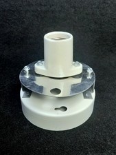 Porcelain E26 Light Socket Mounted On Insulated Raised Ceiling Fixture NEW