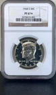 1968-S SILVER PROOF Kennedy Half Dollar NGC PF67* Cameo Details!