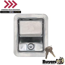 Buyers Products L3885RLS, Stainless Steel Rotary Single Point Paddle Latch