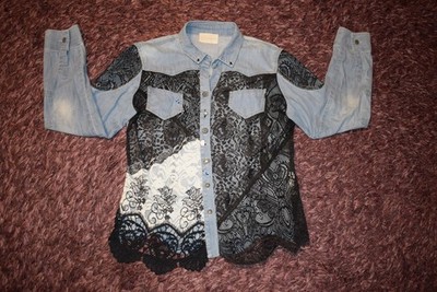 ELISA CAVALETTI SHIRT JEANS WOMEN size S   9m 