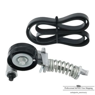 #ad Belt Tensioner Assembly w Serpentine Belt For 2012 2015 Chevrolet Cruze 1.4L L4 $39.99