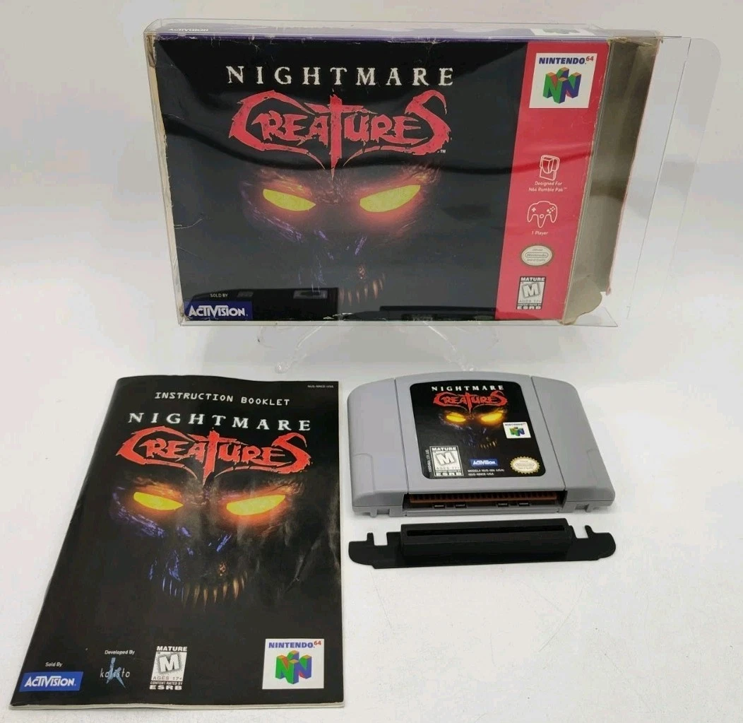 Nintendo 64 Nightmare Creatures Video Games for sale - eBay