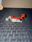 Vintage Hot Wheels - RRRumblers High Trailer, Red Motorcyle (Missing Tire)