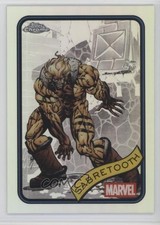 2025 Topps Chrome Marvel Comics Refractor Sabretooth #92 1uu2