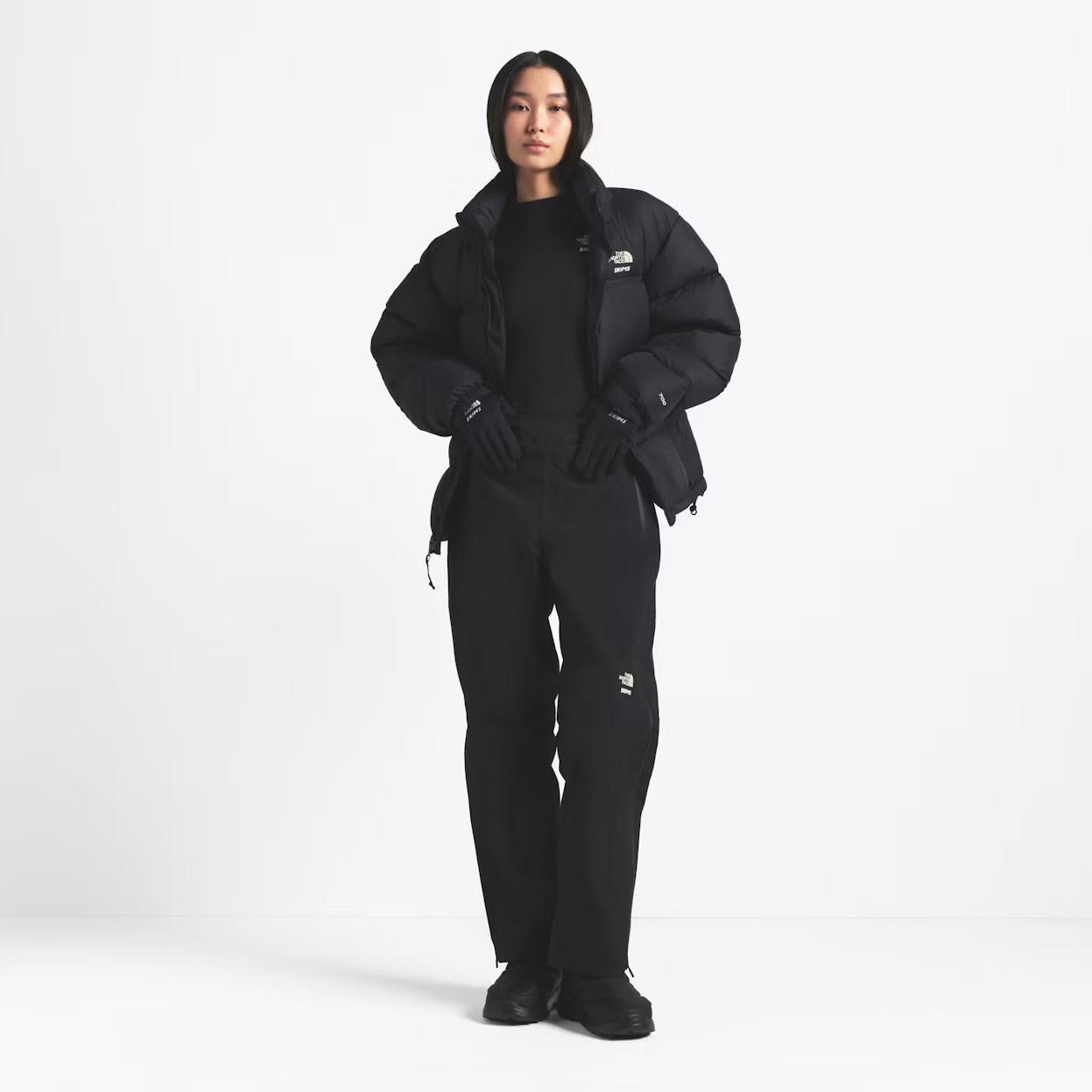 Skims x North Face 1996 Nuptse Jacket - Small - Onyx - SOLD OUT BNWT image 3
