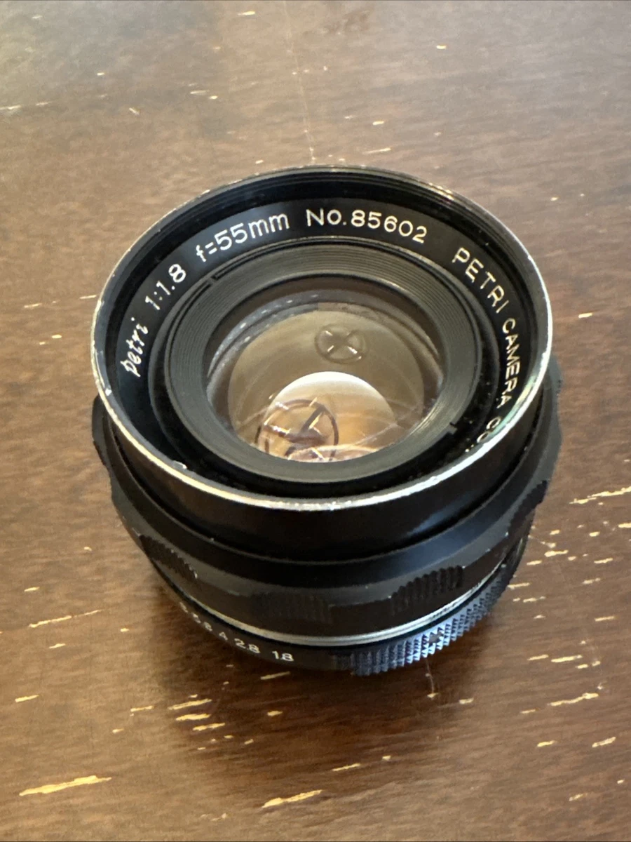 F/1.8 Camera Lenses Petri 55mm Focal for sale | eBay
