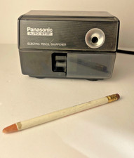 Vintage Panasonic Electric Pencil Sharpener W/ Auto-Stop Model KP-110 EXCELLENT