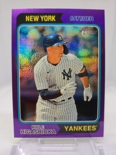 2023 Heritage Kyle Higashioka Purple Refractor #633 New York Yankees Lšk!