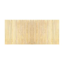 VEVOR Natural Bamboo Slat Screening Privacy Bamboo Slat Fence 3 ft H x 19.6 ft L