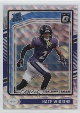 2024 Donruss Optic Rated Rookie Premium Box Set Wave Prizm Nate Wiggins 1h39