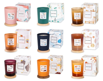 AVA & MAY Duftkerzen Set Geschenkset   Aromakerzen Versch. Düfte Sojawachs Deko