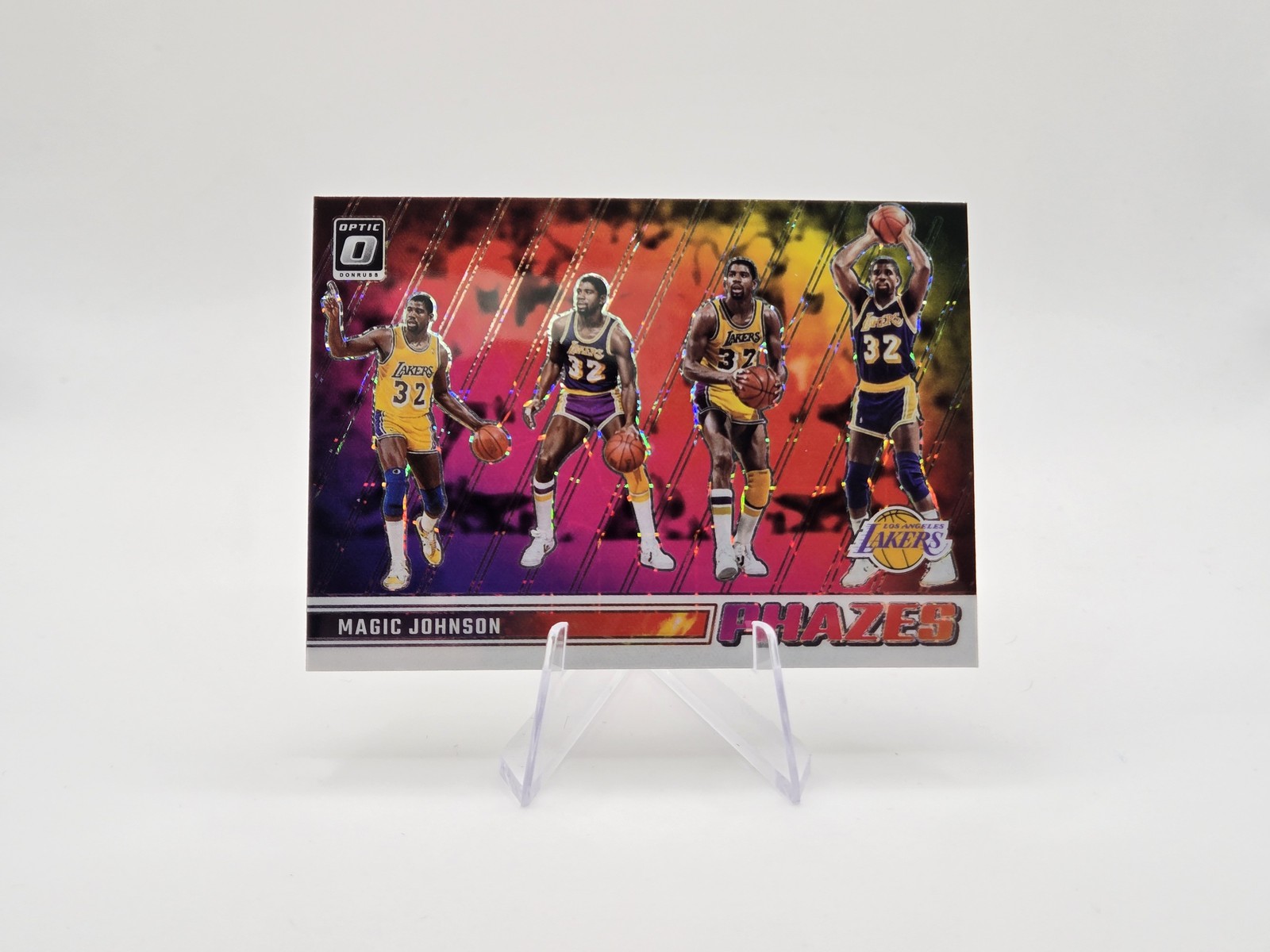 Magic Johnson 2023-24 Donruss Optic Phazes Case Hit SP #24