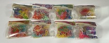 Lot Silicone Silly Bandz Multicolored Variety of Shapes