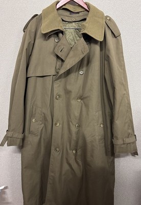 Vintage Eastwick Dark Olive Double breasted Trenchcoat Classic Academia Timeless