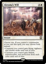MTG Akroma&apos;s Will [Modern Horizons 3 Commander] Near Mint Magic