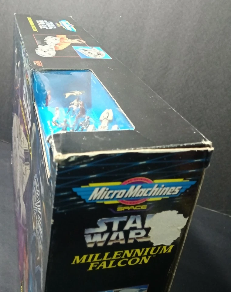 (老式)微型机器星球大战千年猎鹰玩具套装 - 完好带盒 — 第 4/4 张图片