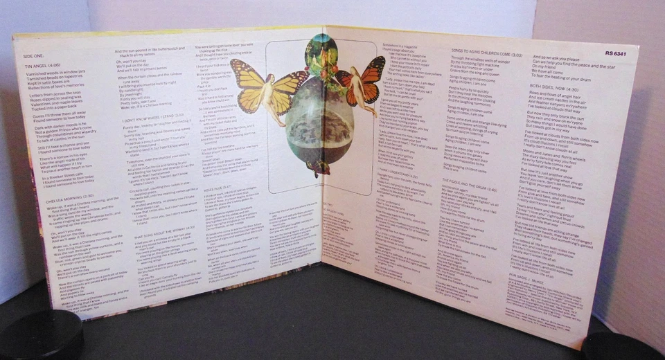 Joni Mitchell - Clouds - Reprise Records RS 6341 Vinyl LP Record Album EX/VG+ Foto 3 de 4