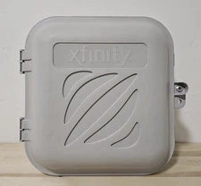 Outdoor House Box Weatherproof Enclosure Coaxial Cable Electrical Distribution