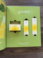 GOODAL Green Tangerine Vita C Dark Spot Care Serum+Dark Circle Eye Cream PR kit