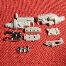 Tri Power Buick Engine 1940 Ford Sedan Delivery 125 Scale Model Car Part