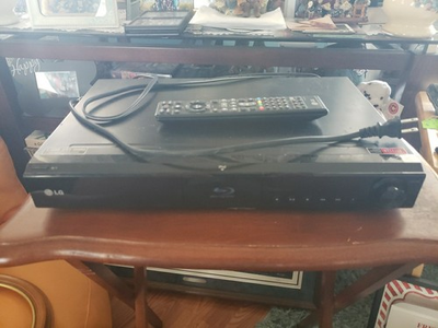 #ad LG LHB335 Blu Ray DVD Home Theater Player Test amp; Working Back Cover Missing Remo $39.99