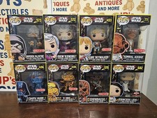 Funko Pop! Star Wars Retro Target Exclusives Lot Of 8