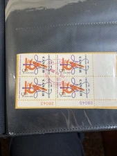 10 pages of my stamp collection book double sided