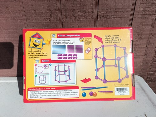 Lakeshore BUILD AND LEARN GEOMETRY KIT - Picture 2 of 2