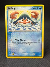Krabby 54/100 Common Crystal Guardians Pokemon Moderately Played on eBay