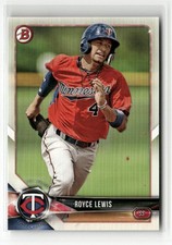 2018 BOWMAN #BP93 ROYCE LEWIS PROSPECTS MINNESOTA TWINS