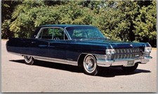 1964 Cadillac Eldorado Automobile Advertising Postcard Blue Car - Unused 1964 Cadillac Eldorado Automobile Advertising Postcard Blue Car - Unused