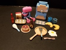 Teeny Tinies 19 Pc Kitchen Lot for Fashion Dolls new, never played with 