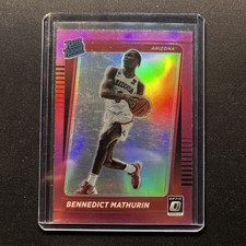 2022 Chronicles Optic Draft Picks Bennedict Mathurin Rated Rookie Pink Parallel