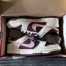 DR9705-100 Nike Dunk Low Valentine's Day 2023 Sail Beige Pink Brown Chocolate