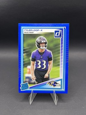 2025 Donruss - #382 Tyler Loop - Rated Rookie  Blue *Buy 2, Get 1 Free!*