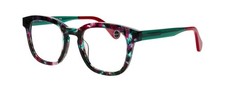 WOOW Eyeglasses NO BRAINER 2 0262 Purple Green Tortoise